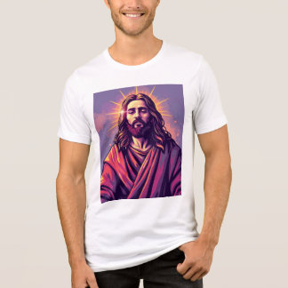 世界の光:ローブグラフィックTeeのイエス トライブレンドTシャツ