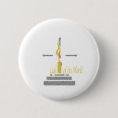 世界の光 缶バッジ (正面)