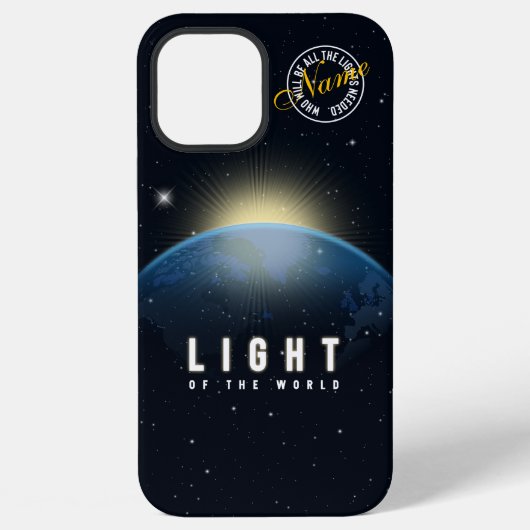 世界の光 | iPhoneケース (裏面)