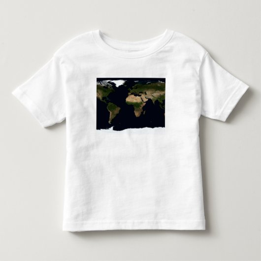世界の全体像 トドラーTシャツ (正面)