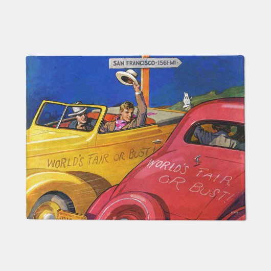 世界の公正か不運 ドアマット (正面)