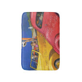 世界の公正か不運 バスマット (正面縦)