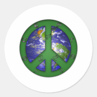 世界の共存 ラウンドシール