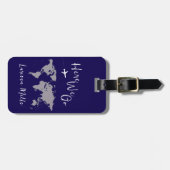 世界の冒険 – さあ… ラゲッジタグ (正面横)