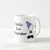 世界の写最高の真家 コーヒーマグカップ (正面右)