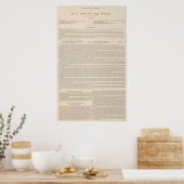 世界の写真または雨の地図 ポスター (キッチン)