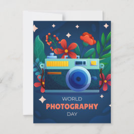 世界の写真デー ポストカード