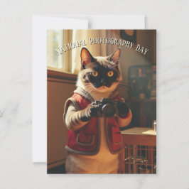 世界の写真デー ポストカード