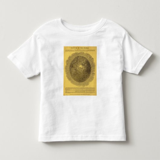 世界の写真 トドラーTシャツ (正面)