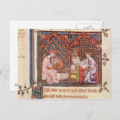 世界の創造主と作家 ポストカード (正面/裏面)