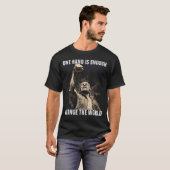 世界の労働日を一変すれば十分だ Tシャツ (正面フル)