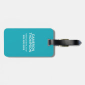 世界の動物 ラゲッジタグ (裏面横)