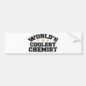 世界の化学者クール バンパーステッカー (正面)
