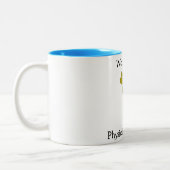 世界の医最高の師助手ブロンド ツートーンマグカップ (左)