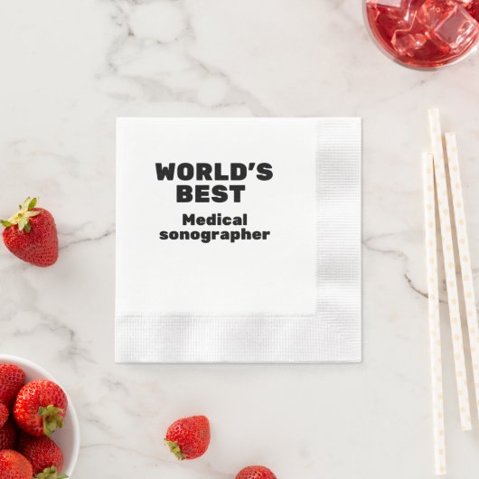 世界の医用ソ最高のノグロガー 縁ありカクテルナプキン (インサイチュ)