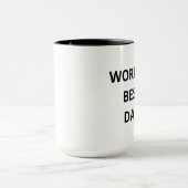 世界の友最高の人 マグカップ (中央)