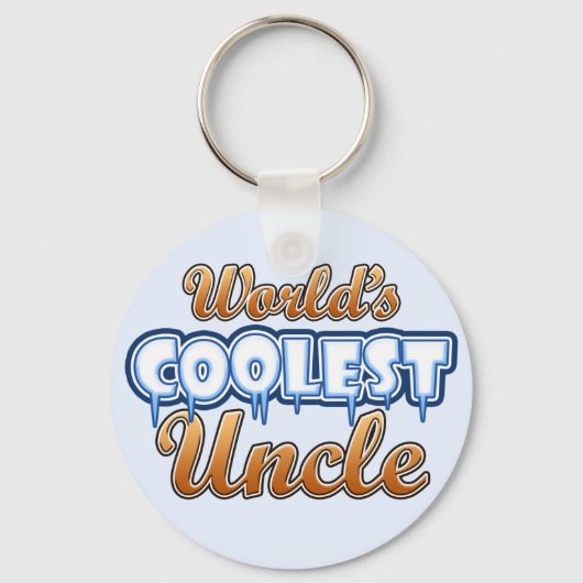 世界の叔父クール キーホルダー (正面)