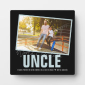 世界の叔父クール |写真モダンコラージュ フォトプラーク (正面)