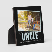 世界の叔父クール |写真モダンコラージュ フォトプラーク (正面)