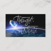 世界の名刺を変えたい 名刺 (正面)