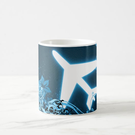 世界の周り： hi-fi飛行機 コーヒーマグカップ (中央)