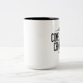 世界の唯一の相談の刑事マグ ツートーンマグカップ (中央)