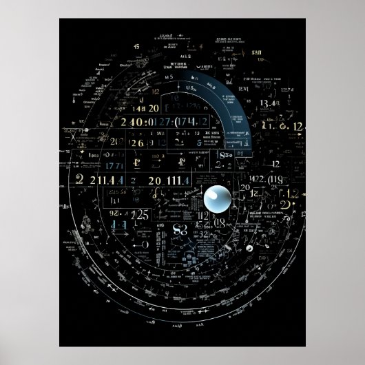 世界の問題を解実在決する数式 ポスター (正面)