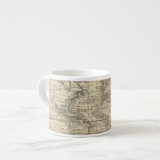 世界の図表 エスプレッソカップ (正面左)