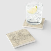 世界の図表 ストーンコースター (横)