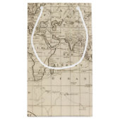 世界の図表 スモールペーパーバッグ (裏面)