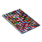 世界の国の旗 ノートブック (右側)