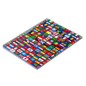 世界の国の旗 ノートブック (左側)