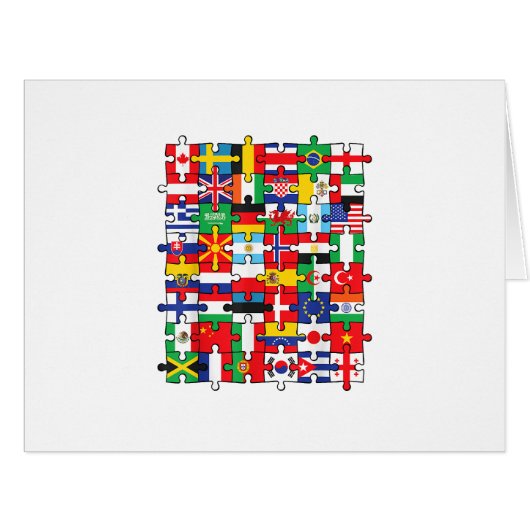 世界の国の旗 国際旗 (正面横)
