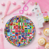 世界の国旗グローブ国際的, ペーパープレート (パーティー)