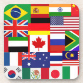 世界の国旗コースター コースター (正面)