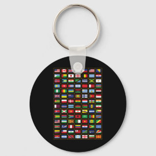 世界の国旗国際的 キーホルダー