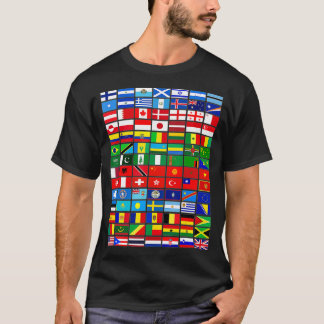世界の国旗国際的 Tシャツ
