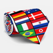 世界の国旗2010年 ネクタイ (ロール)