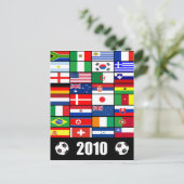 世界の国旗2010 ポストカード (スタンド正面)