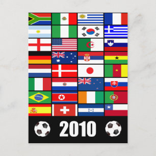 世界の国旗2010 ポストカード