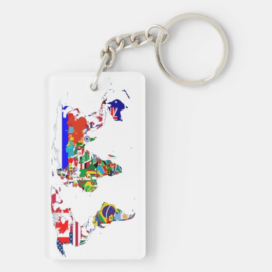 世界の国旗 キーホルダー (裏面)