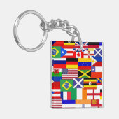 世界の国旗 キーホルダー (正面左)