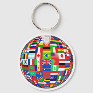 世界の国旗 キーホルダー