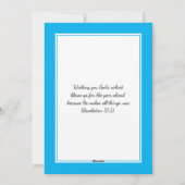 世界の国旗 | クリスマスプディング | フェスティバル シーズンカード (裏面)