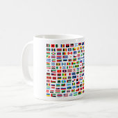 世界の国旗 コーヒーマグカップ (正面左)