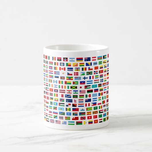 世界の国旗 コーヒーマグカップ (中央)