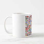 世界の国旗 コーヒーマグカップ (左)