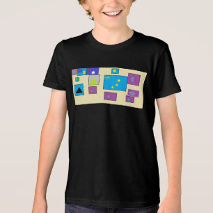 世界の国旗 トライブレンドTシャツ