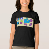 世界の国旗 トライブレンドＴシャツ (正面)