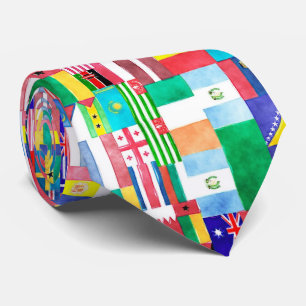 世界の国旗 ネクタイ